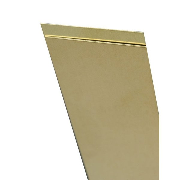 K&S Precision Metals Brass Sheet 4X10X015 252